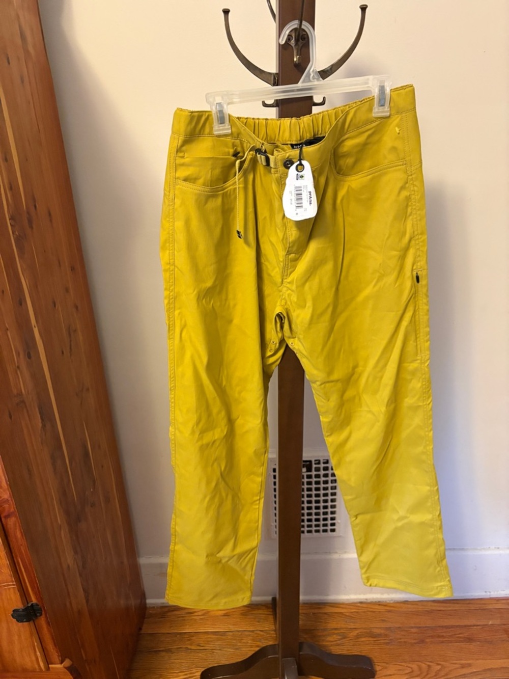 NWT Prana Stretch Zion Top-Out Pants. Waist Large, Length 32